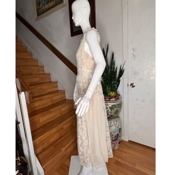 Anthropologie Beatrice B Allover Lace Midi Dress - Picture 7 of 12